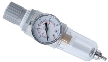 Operitacx Régulateur Pneumatique Robuste avec Filtre Séparateur Huile Eau pour Compresseur et Outils Pneumatiques Pratique Pression et Qualité Air
