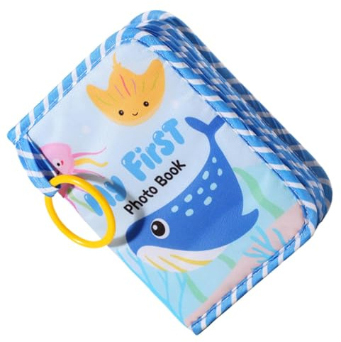 Album Foto Bebe - Album Fotografico Per Bambini Piccoli | Libro Dei Ricordi Crescita, Souvenir In Tessuto Morbido Per Famiglie Affidatarie, Neo Genitori, Viaggi, Conservazione Memorie
