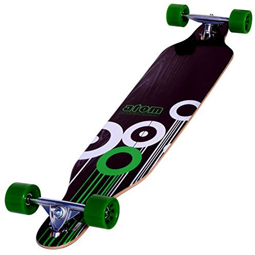 Atom Drop Through Longboard - Grün, 41 Inch