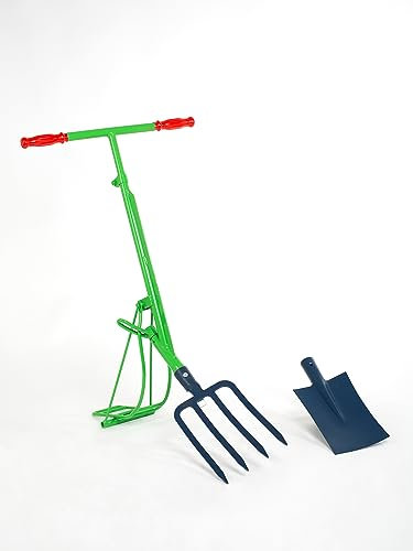 LA PERRETTE mit Spaten und Gabel mit 4 Zähnen