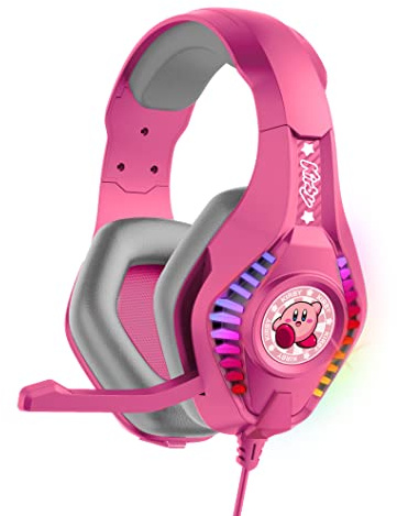 OTL Technologies KB1002 Kirby Pro G5 Gaming Headphones Pink