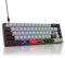 SOLIDEE mechanische Gaming Tastatur 65 Prozent,68 Tasten kompakte mechanische Tastatur RGB Hintergrundbeleuchtung,65 Prozent Tastatur mechanisch QWERTY,Roter Schalter für Win/Mac PC Laptop(68 Dolch)