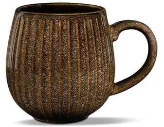 Teeladen Herzberg Maoci Tasse Jumbo 0,45 l Porcelaine Marron avec dégradé de couleur