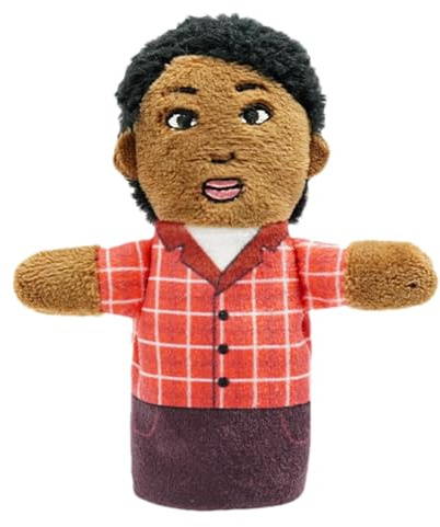 Plysch fingerdockor, fingerdockor leksaker för | leksaker för familj marionett show, afrikansk fingerplysch mor- och farföräldrar mamma pappa