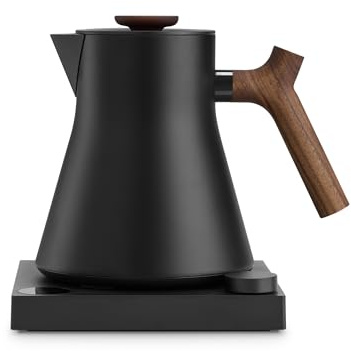 Fellow Corvo EKG Pro Small Electric Tea Kettle for Coffee, 0.9 Liter