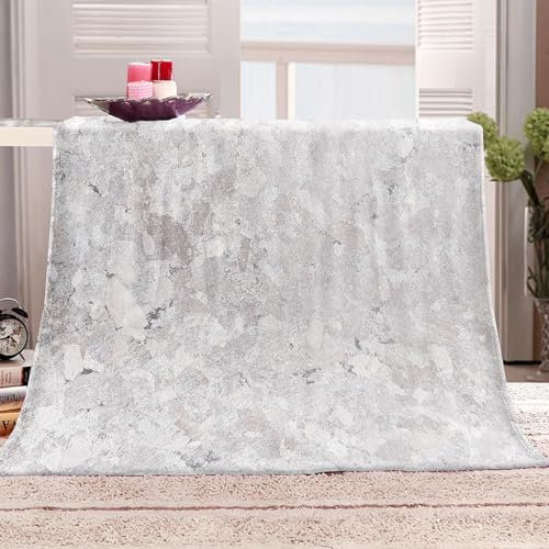 KQYLBM Marmor Decke Fleece Kuscheldecke Winter Cozy Blanket Kinderdecke 100 X 150 cm