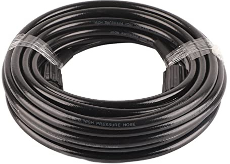 10 M High Pressure Washer Hose, Permanent Rubber Suppressed Replacement Hose for M22, 5800PSI Nation, Suitable for Most Pressure Washing Machines, for the Genera, External Cleaning