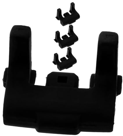 LOLIPPYY 4pcs Silicone Air Fryer Bumpers Protective Feet Heat-Resistant Pan Corner Covers Dishwasher Safe Replacement for Multiple Air Fryer Models