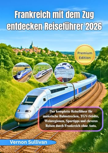 Frankreich mit dem Zug – Reiseführer 2026: Der vollständige Reiseführer zu malerischen Bahnstrecken, TGV-Städten, Weinregionen, Spartipps und cleverem Reisen durch Frankreich ohne Auto