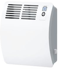 STIEBEL ELTRON Wandkonvektor, Elektroheizung CON 10 Premium U, 1000 W für ca. 10 qm, 7-Tage+120 Minuten Timer, Frost- + Überhitzungsschutz, Fenstererkennung, Lot 20 konform, Alu