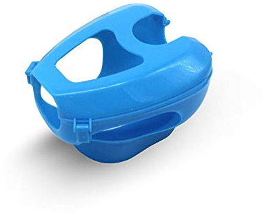 OMEM Taubenfixierer, Taubenhalter, Injektion, mit Fußring, Futtermedizin, Seeing Taube Augen, Taubenbedarf Vogelbedarf (blau)