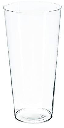 Atmosphera - Vase Conique - Verre - H30 cm