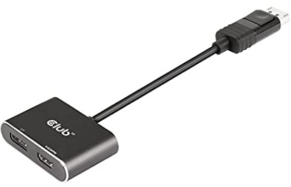 Club 3D MST Hub DisplayPort™ 1.4 auf DisplayPort™ + HDMI™ 4K60Hz St./B.