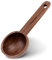 Cuillère à café en bois en noyer, mesure pour grains de café, grains moulus ou thé, accessoires de cuisine pour la maison, cuillère à café pour café moulu (Noyer noir)1 TBsp,15ml