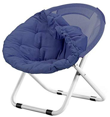 CAPXXIN Klappstühle Großer Mondstuhl für Erwachsene, Sonnenliege, Liegestuhl, runder Stuhl, Sofasessel, abnehmbar Needed