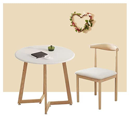 Conjunto Mesa y Sillas Cocina,Mesa Comedor Redonda con sillas 2/3/4,Mesa Redonda Conjunto 60/70*80 cm Diametro,Diseño Moderno,Set Mesa Bar, para Comedor,Sala de Estar, Dormitorio,Balcón ( Size : 3 cha