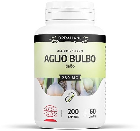 Aglio bulbo Biologico - 280mg - 200 capsule