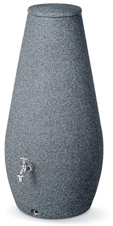 FLORANTIA Regentonne Goccia 410 Liter anthrazit