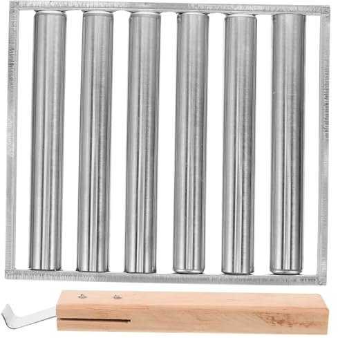 CAXUSD Tragbare Grills Wurstrollerständer aus Edelstahl Zuckermais-Rollständer s edelstahlgrill transportabler Grill Rollen Chorizo Campingzubehör Würstchengrill Standgrill