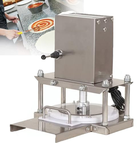 Pressa per Impasto per Pizza Macchina per Pasticceria elettrica Pressa per Tortilla elettrica 8,66 Diametro Macchina per Impasto per Pizza Commerciale in Acciaio Inossidabile