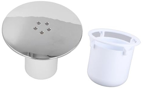 Couvercle De Vidange De Douche, Couvercle De Siphon De Douche, Bonde De Douche De Douche Compatible Avec un Trou De 90 Mm Pour Salle De Bain Bonde Douche(Plastique)