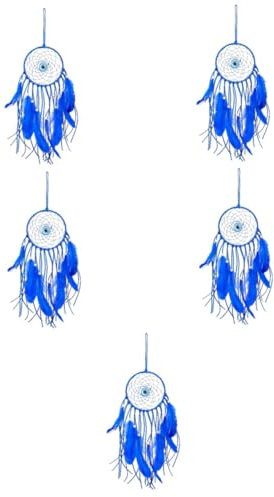 Cabilock 5St wandverkleidung Wand polsterung unikal federkleid House Decoration Schlafzimmer hängend schmücken Hängende Dekoration Wohnkultur Boho- Raumdekoration Eisen
