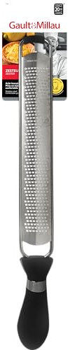 GAULT&MILLAU - Zesteur Inox - Lame fine pour des zestes parfaits - Compact et ergonomique - Lot de 1