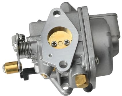 AIERDEYP Carburateur Moteur pour Y&amaha pour Moteur De Bateau pour F6 4 Temps pour 6HP 6BX-14301 6BX-14301-11 6BX-14301-10 Carburateur Assy Moteur Remplace Les Pièces