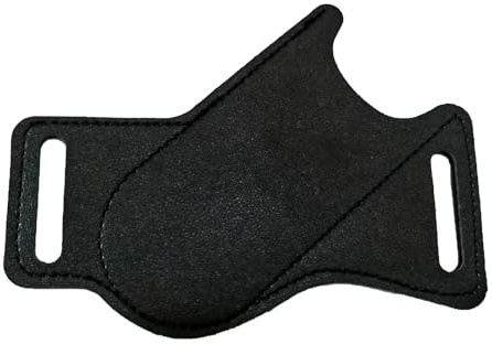 Porte-cutter pliable portable avec clip ceinture en cuir PU pour un accès facile et un rangement sécurisé
