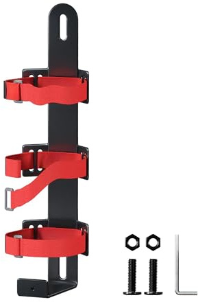 Quick Release Fire Extinguisher Mount Bracket - Anti-Vibration Bracket for 2.5-5Lb Extinguishers, Fits Off-Road Vehicles, Trucks, Home & More, Heavy-Duty & Secure