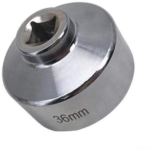 Vibsky Ölfilterschlüssel mit niedrigem Profil, Werkzeug für Mercedes-Benz und Hyundai, 27 mm/32 mm/36 mm, Silber