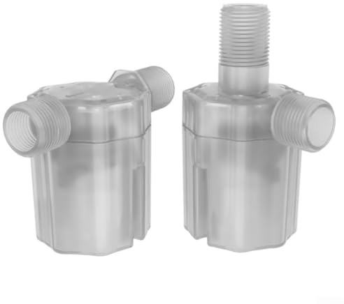 Vanne d'eau avec contrôle automatique du niveau avec flotteur, vanne d'arrêt automatique de remplissage d'eau pour contrôle du niveau d'eau de la piscine (3/4-B)