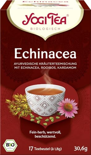 Yogi Tea - Echinacea Bio - 17 Teebeutel á 1,8 g - 6er Pack