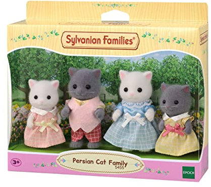 Sylvanian Families L5455 Perserkatzen Familie - Figuren für Puppenhaus