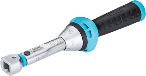 HAZET Drehmoment-Schlüssel 5280-3CT I Abtrieb: Einsteck-Vierkant 9 x 12 mm, Toleranz 3% I anwenderfreundliche Umschaltknarre