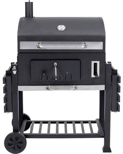 Tepro Garten Toronto XXL Holzkohle Grill Schwarz
