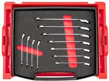 TEKTON Ratcheting Combination Wrench Set, Drawer, 11-pc. 1/4–3/4 in. | OLB94203