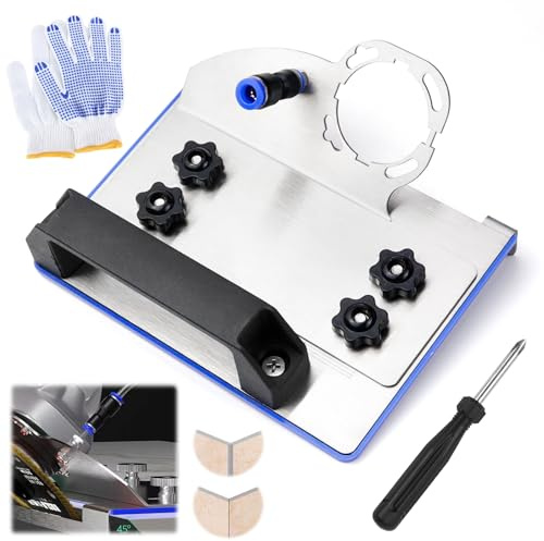 Support de Meuleuse D'angle pour Angle 45 Degré Coupe Carrelage Avec Gants