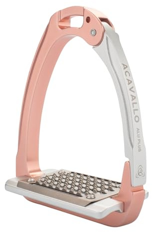 Acavallo arena Steigbügel Aluplus 2.0, One Size, Antique Rose