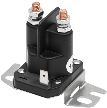 Solenoide per prato - Relè di ricambio per tosaerba da prato - Relè di ricambio per tosaerba da 12 V, per tosaerba, parte trattorino da giardino tagliaerba