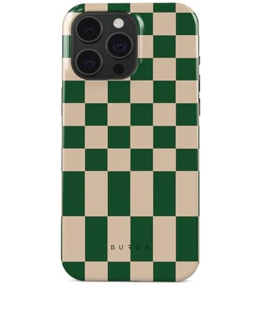 BURGA Handyhülle für iPhone 15 Pro Max – Unisex Hybrid-Schutzhülle mit stoßdämpfendem TPU & kratzfester Außenschale, erhöhter Displayrand, MagSafe-kompatibel, kabelloses Laden, stylisches Design