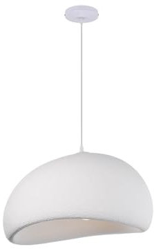 QZLNQSY POKHDYE White Resin Restaurant Bar Chandelier Modern Minimalist Living Room Showroom Pendant Light E26/E27 Light Source Office Lobby Single Head Hanging Lamp