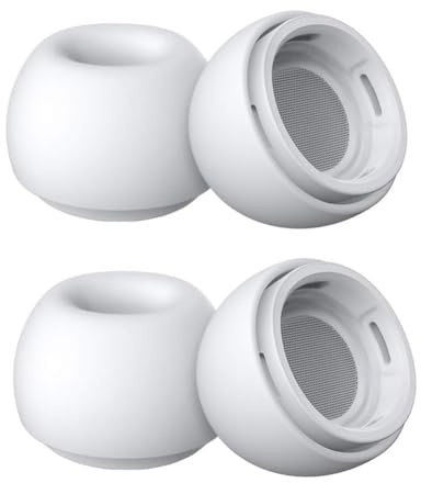 4 Pcs d'embouts de Rechange pour Airpods Pro 3(2025) antidérapants/Rayures, Accessoires de Sport en Silicone Souple pour écouteurs AirPod Pro 3ème génération (Compatible étui) (S)