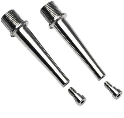 Honseadek Eje de eje de pedal ligero de 29 g para bicicletas de carretera y montaña, aleación resistente para mayor durabilidad (para pedal de carretera)