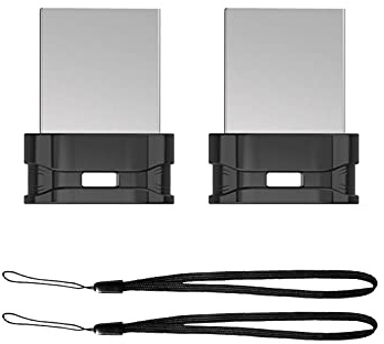 K&ZZ 32GB USB 3.0 Mini Flash Drive 2 Pack Plug and Play Thumb Drive USB Storage Expansion for Laptop, Tablet, Smart TV, Car Audio System