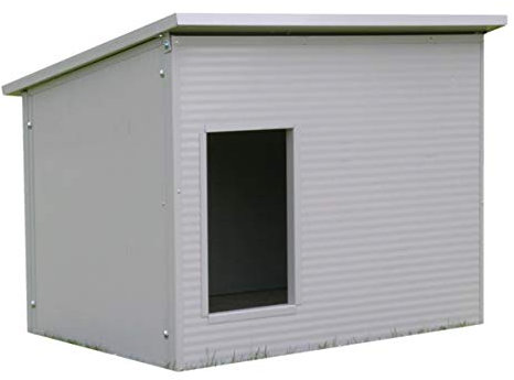 Isolerad stort hundhus – mod. mastiff