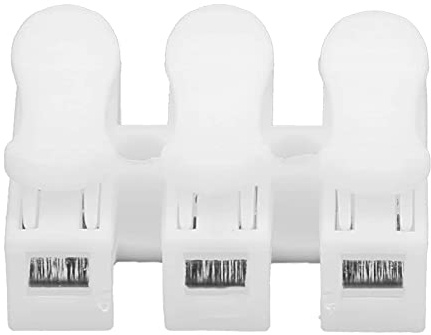 200Pcs Drahtfederverbinder CH-3 Schnellverbinder Kabelklemme Klemme Block Draht Presse Feder Industrielle Supplies für 0,5~3,5 mm² Kabel