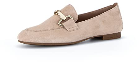 Gabor Donna Mocassini, Signora Pantofole,Pantofola,Scarpe da College,Scarpe Business,Beige (Desert.Gold),37.5 EU / 4.5 UK