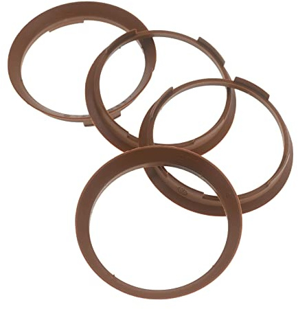 4X Zentrierringe 70,4 x 65,1 mm Hellbraun Felgen Ringe Made in Germany