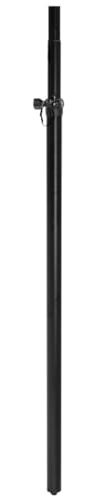 OMNITRONIC BPS-3 Boxenhochständer/Stativ schwarz | Variable Distanzstange, M20-Gewinde, von 136-230 cm verstellbar und bis 18 kg belastbar